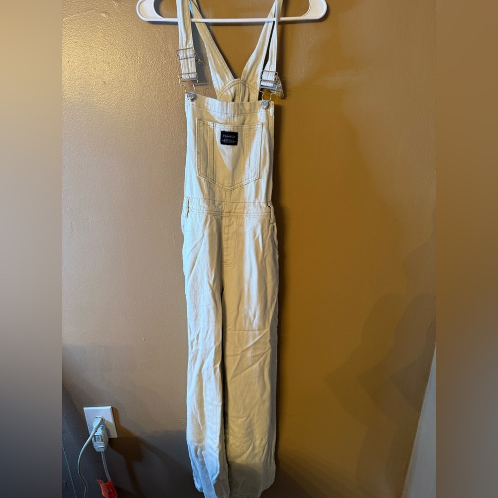 Women’s Cream Overalls